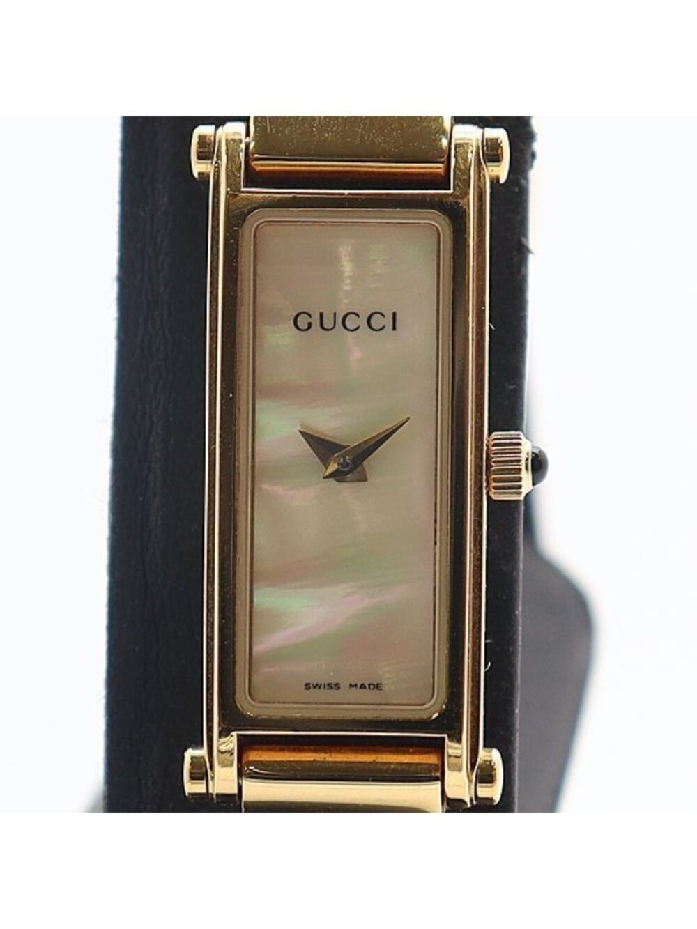 Gucci Bangle White Shell Dial Watch